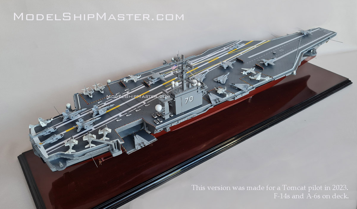 USS Carl Vinson aircraft carrier, a premium model